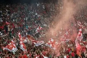 حضور المیرا شریفی‌مقدم در جشن هواداری پرسپولیسی‌ها