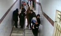 صحنه دزدیدن گوشواره نوزاد در بیمارستان کرمانشاه! 