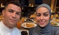 حجاب همسر رونالدو جعلی از آب درآمد