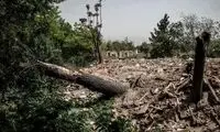 عکسی از وقوع یک فاجعه غم انگیز در مرکز تهران