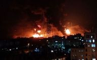 گزارشی از شب سخت شهران پس از حادثه انبار نفت