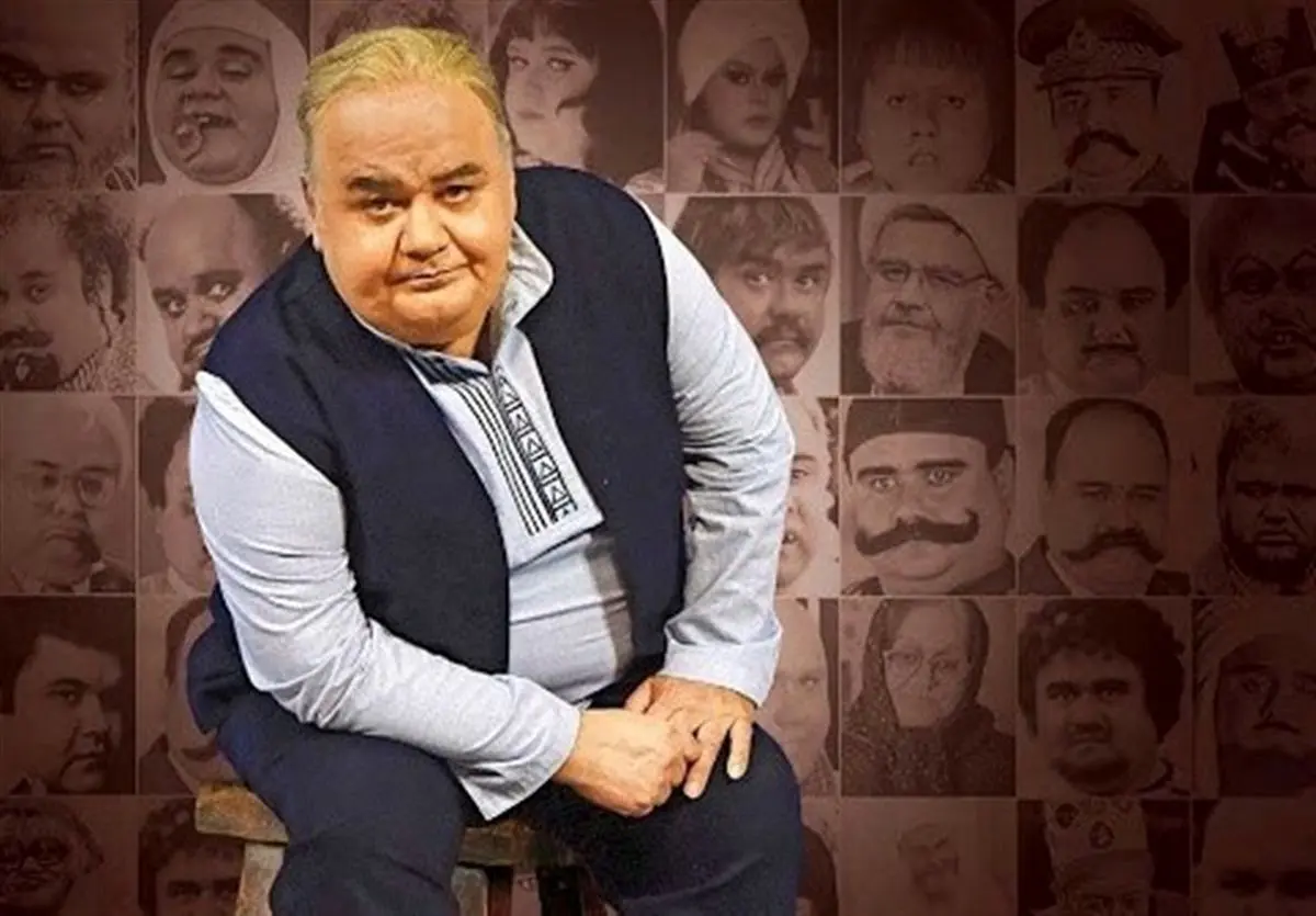 لحظه اعلام خبر درگذشت اکبر عبدی در تلویزیون