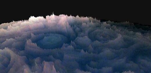 نمای ۳بُعدی بی‌نظیر از ابرهای سیاره مشتری