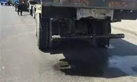 ویدئو چندشناک از پخش شیرابه زباله در کهریزک