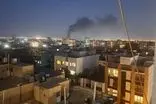 تصاویری از ستون دودی که در آسمان تهران مشاهده شد