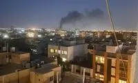 تصاویری از ستون دودی که در آسمان تهران مشاهده شد