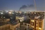 تصاویری از ستون دودی که در آسمان تهران مشاهده شد