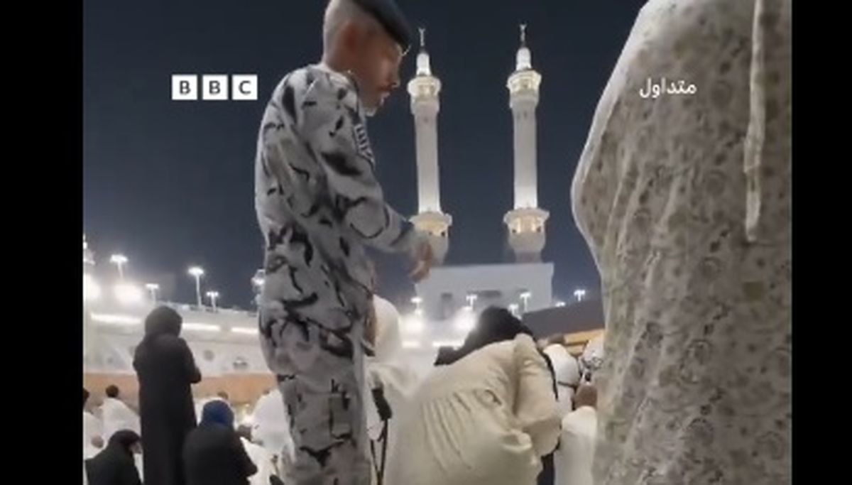 درگیری بین مامور امنیتی و یکی از زائران خانه خدا