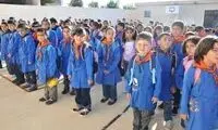 مجازات شدید دانش‌آموزان سوری در خیابان!