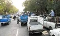 لحظه تصادف هولناک یک وانت‌ سوخت‌بر در کرمان 