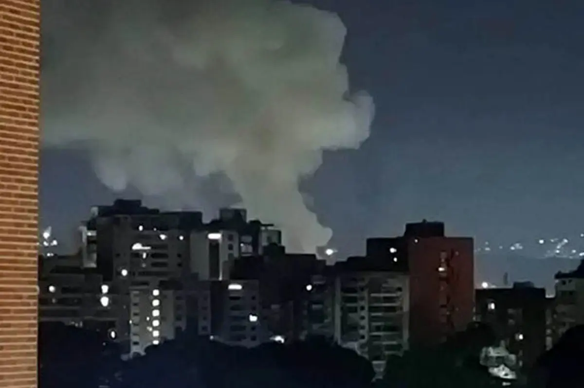 ویدئویی که وحشت حملات هوایی در کاراکاس را نشان می‌دهد