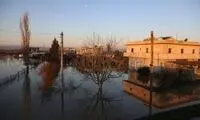 فروریختن یک سد، روستایی در سوریه را زیر آب برد
