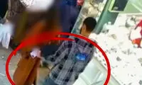 لحظه سرقت موبایل دختر جوان در عرض چند ثانیه  