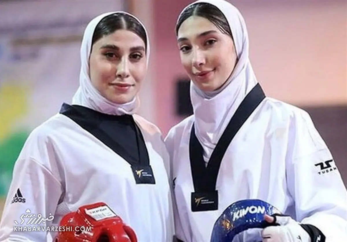 عکسی از مبینا نعمت‌زاده و ناهید کیانی در بیمارستان