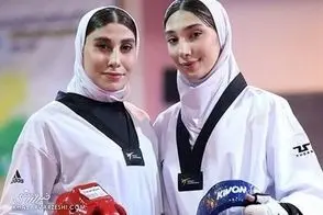 عکسی از مبینا نعمت‌زاده و ناهید کیانی در بیمارستان