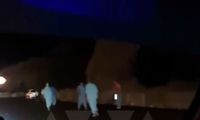 عکس وایرال شده از فرار چند نفر از کمپ ترک اعتیاد 