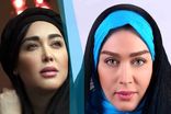 عکس‌های جدید همسرِ محمد علیزاده با میکاپ و استایلی متفاوت