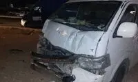 حادثه هولناک برای ون زائران ایرانی در عراق