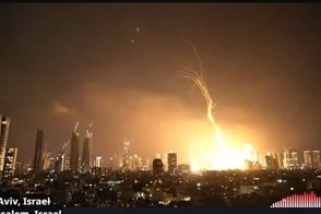 آغاز دور جدید حملات موشکی ایران به اسرائیل
