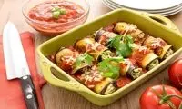 یک غذای مجلسی با مرغ و بادمجان که طعمش همه را غافلگیر می‌کند