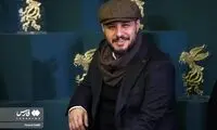 استایل خاص جواد عزتی در اختتامیه جشنواره