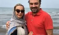 تبریک عاشقانه برزو ارجمند برای تولد همسرش