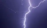 صاعقه جان مرد ۴۵ساله را گرفت