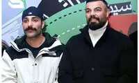 حمید صفت در جشن تولد امیر علی‌اکبری