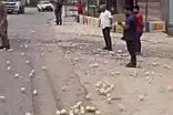 تصادف در عراق، خیابان را پر از جوجه کرد