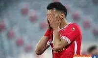  اشک عیسی آل‌کثیر روی نیمکت پرسپولیس درآمد