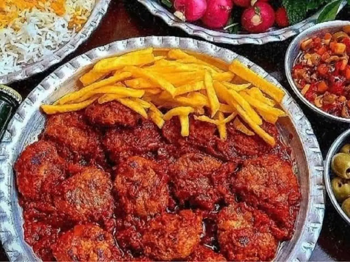 شامی ترش گیلانی با عطر چوچاق و طعم رب انار