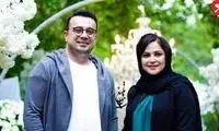 عکسی از سپند و کمند امیرسلیمانی در آغوش هم