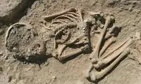 کشف شگفت‌آور اسکلت ۱۰۰۰۰ ساله انسان در این کشور