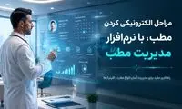 مراحل الکترونیکی کردن مطب، با نرم‌ افزار مدیریت مطب