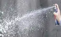 لحظه آتش گرفتن صورت یک مرد با برف شادی!