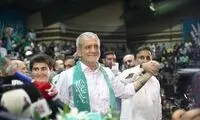 عکسی متفاوت از مسعود پزشکیان در کنار دخترش