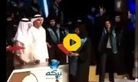 حرکت زشت وزیر اماراتی در مقابل یک دختر جوان