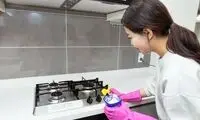 ترفندهای کاربردی برای تمیز کردن اجاق گاز
