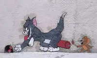 هنرمندی که تام‌و‌جری، قارچ‌خور و پینوکیو را به خیابان آورد