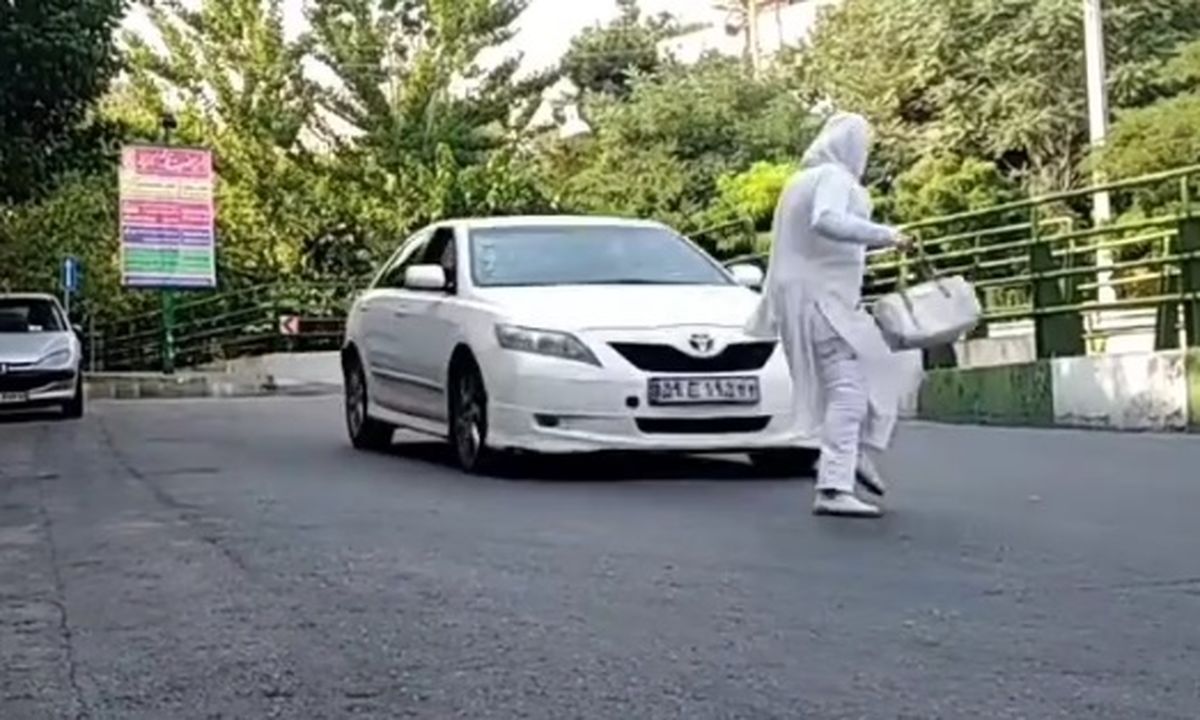 ویدیوی تماشایی از بدلکاری مژگان صادقی