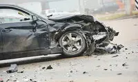 صحنه‌ای دلخراش از تصادف شدید در سهروردی تهران 