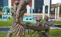 ماجرای حواشی مربوط به مجسمه عجیب در مشهد 