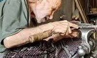 ویدئو تماشایی از هنرنمایی یک پیرمرد 99 ساله ایرانی