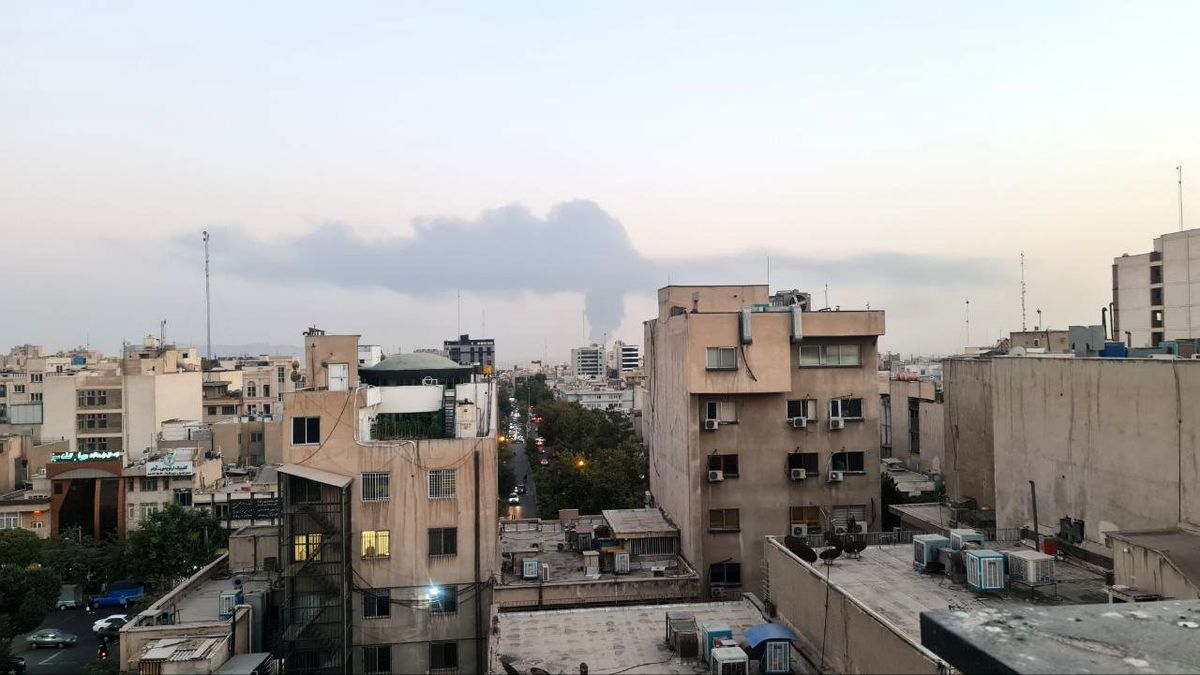 تصاویری از حجم گسترده آتش‌سوزی در جنوب تهران