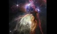 صحنه مسحورکننده از تولد ستاره‌ها