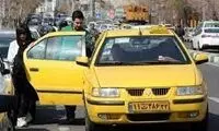 امکانات عجیب یک تاکسی برای مسافران شیراز