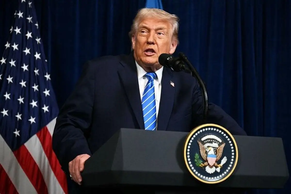 چرت زدن ترامپ وسط سخنرانی سران سوژه شد