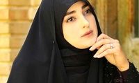 اشک‌های خانم مجری تلویزیون در حرم امام رضا 
