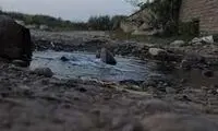 چشمه عجیب در ساری؛ آب آتش می‌گیرد!
