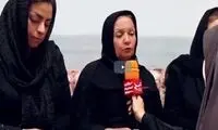 بی‌تابی همسر خلبان شهید بر سر مزار همسرش
